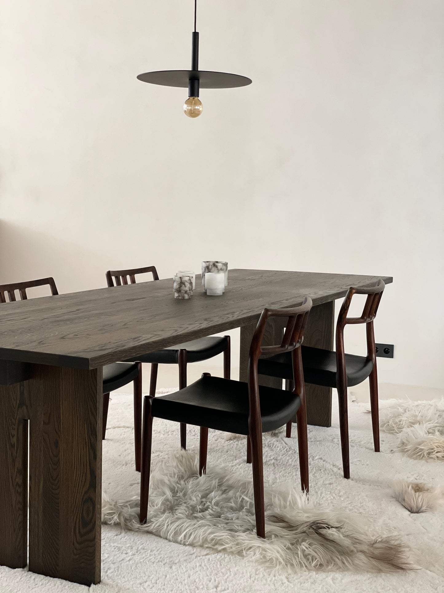 Dining chairs model 79 by Møller, 1960s