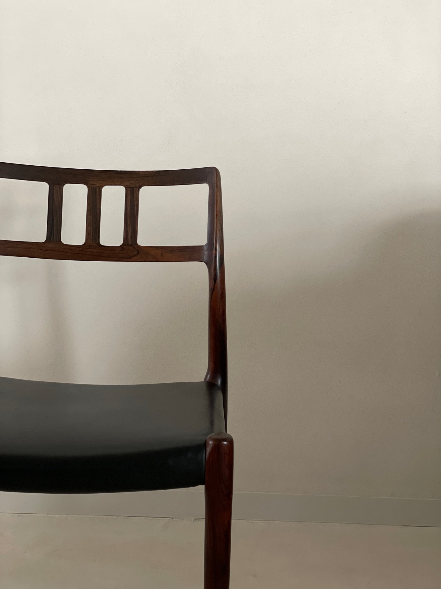 Dining chairs model 79 by Møller, 1960s