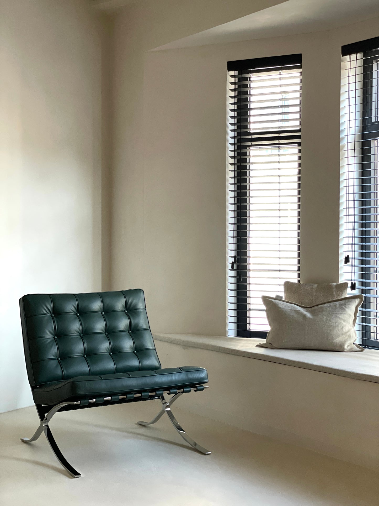Barcelona chair by Ludwig Mies van der Rohe for Knoll, 2020s