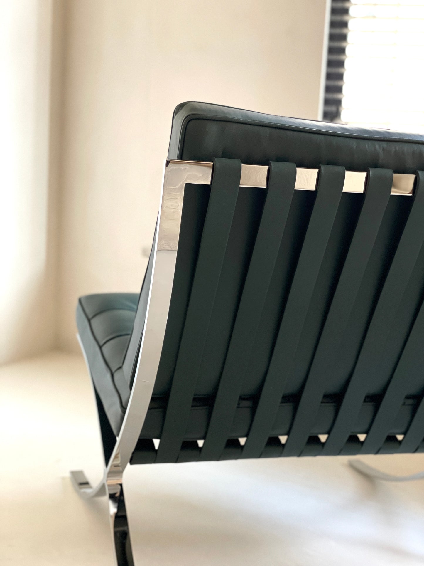 Barcelona chair by Ludwig Mies van der Rohe for Knoll, 2020s