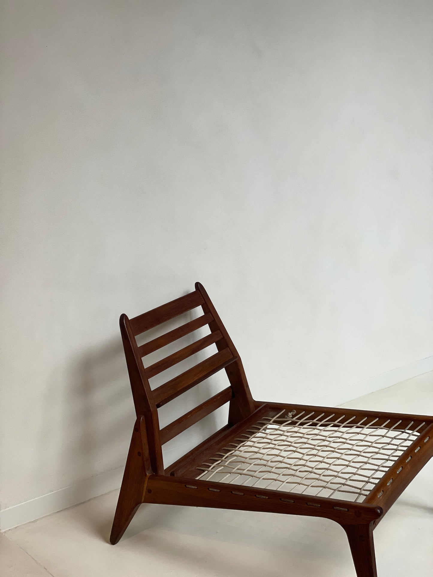 🔴 Pair of Deutsche Werkstätten Hunting Chairs, 1960s