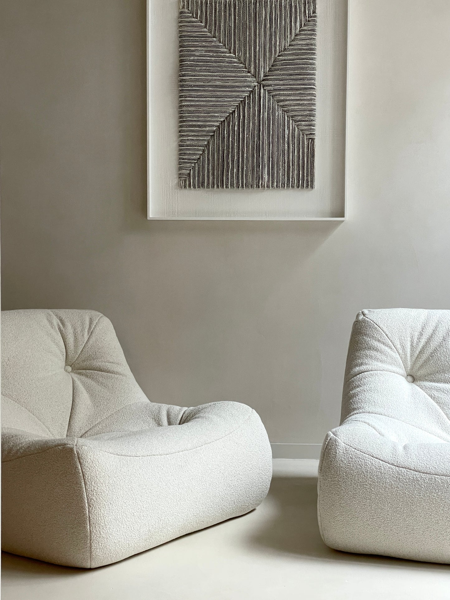 Pair of Kali chairs by Michel Ducaroy for Ligne Roset, 1970s