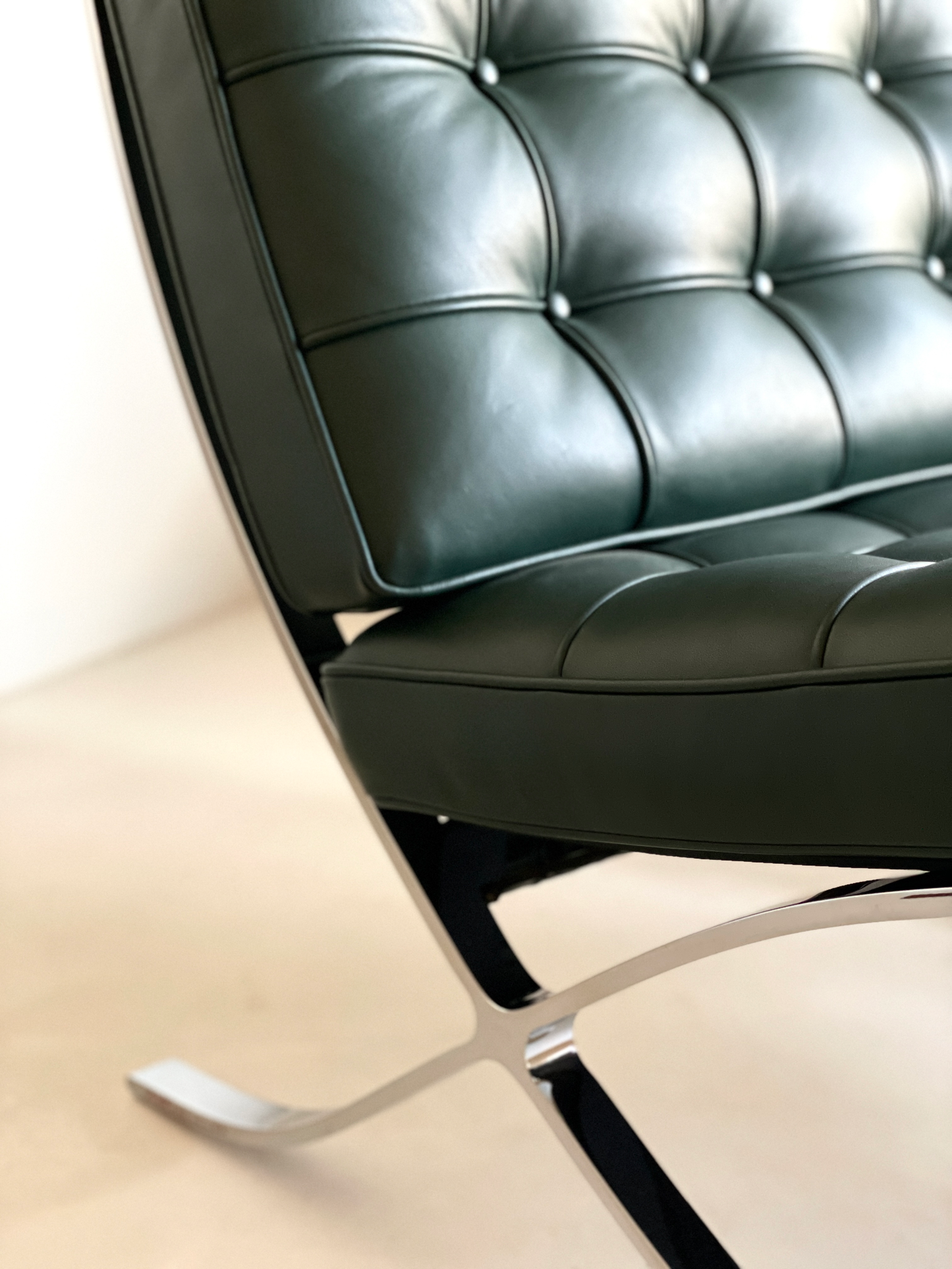 Barcelona chair by Ludwig Mies van der Rohe for Knoll, 2020s